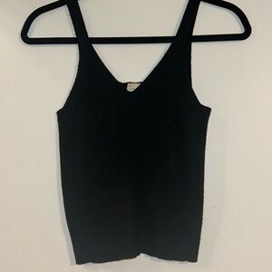 A New Day Ribbed Sweater Tank Sz S